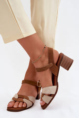 sandalen op hak model 227910 Step in style 