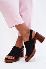  sandalen op hak model 227914 Step in style 