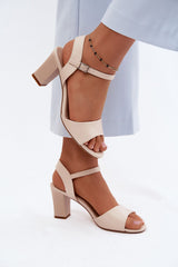  sandalen op hak model 228103 Step in style 
