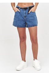  Jeans shorts model 228292 Makadamia 