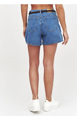 Jeans shorts model 228292 Makadamia 