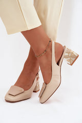  Pumps met dikke hak model 228407 Step in style 