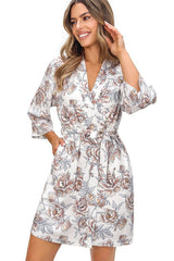  Korte ochtendjas model 228613 Donna 