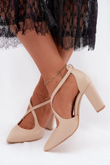  Pumps met dikke hak model 229738 Step in style 