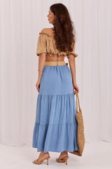  Lange rok model 229812 Italy Moda 