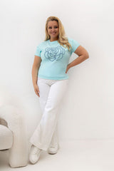  Plus size T-shirt model 230448 Relevance 