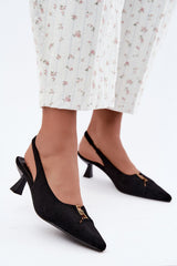  Pumps met dikke hak model 230719 Step in style 