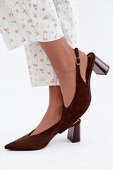  Pumps met dikke hak model 230728 Step in style 