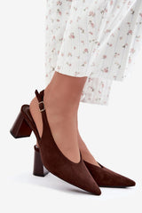  Pumps met dikke hak model 230728 Step in style 