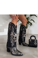  Laarsjes met hoge hak model 231295 Solea 