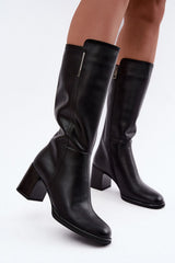  Laarzen met hoge hakken model 231599 Step in style 