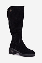  Laarzen met hoge hakken model 231601 Step in style 