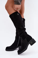  Laarzen met hoge hakken model 231601 Step in style 