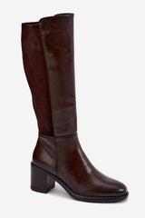  Laarzen met hoge hakken model 231621 Step in style 