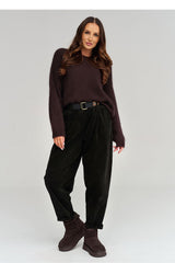  corduroy broek model 232017 Makadamia 