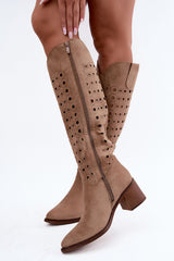  Laarzen met hoge hakken model 232091 Step in style 