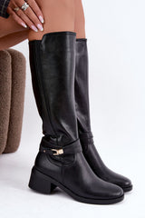  Laarzen met hoge hakken model 232092 Step in style 