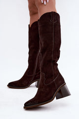  Laarzen met hoge hakken model 232093 Step in style 