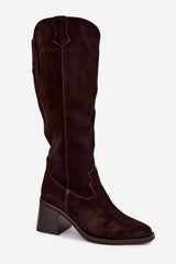  Laarzen met hoge hakken model 232093 Step in style 