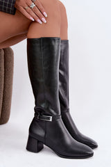  Laarzen met hoge hakken model 232097 Step in style 
