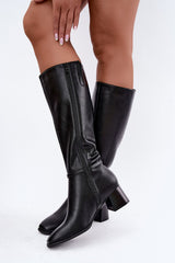  Laarzen met hoge hakken model 232097 Step in style 
