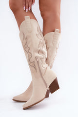  Laarzen met hoge hakken model 232098 Step in style 