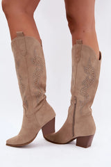  Laarzen met hoge hakken model 232099 Step in style 