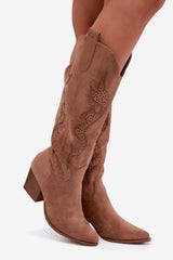  Laarzen met hoge hakken model 232101 Step in style 