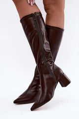  Laarzen met hoge hakken model 232113 Step in style 