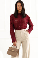  Overhemd met lange mouwen model 232429 Rue Paris 