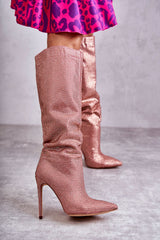  Laarzen met hoge hakken model 232464 Step in style 