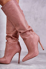  Laarzen met hoge hakken model 232464 Step in style 