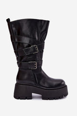  Laarzen met sleehak model 232467 Step in style 