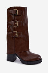  Laarzen met hoge hakken model 232477 Step in style 