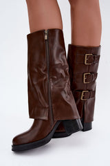  Laarzen met hoge hakken model 232477 Step in style 