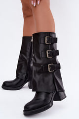  Laarzen met hoge hakken model 232478 Step in style 