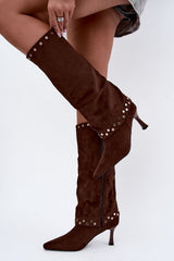  Laarzen met hoge hakken model 232479 Step in style 