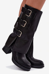  Laarzen met hoge hakken model 232478 Step in style 