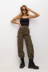  corduroy broek model 232539 Factory Price 
