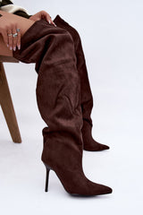  Laarzen met hoge hakken model 232661 Step in style 