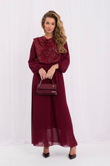  Lange jurk model 232789 Rue Paris 