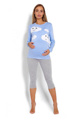  Zwangerschaps pyjama model 122955 PeeKaBoo 