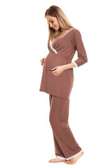  Zwangerschaps pyjama model 132600 PeeKaBoo 