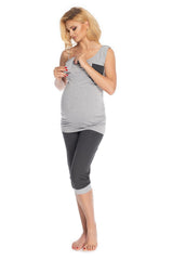  Zwangerschaps pyjama model 147506 PeeKaBoo 