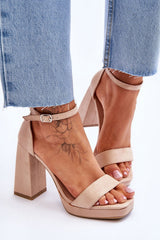  sandalen op hak model 179871 Step in style 